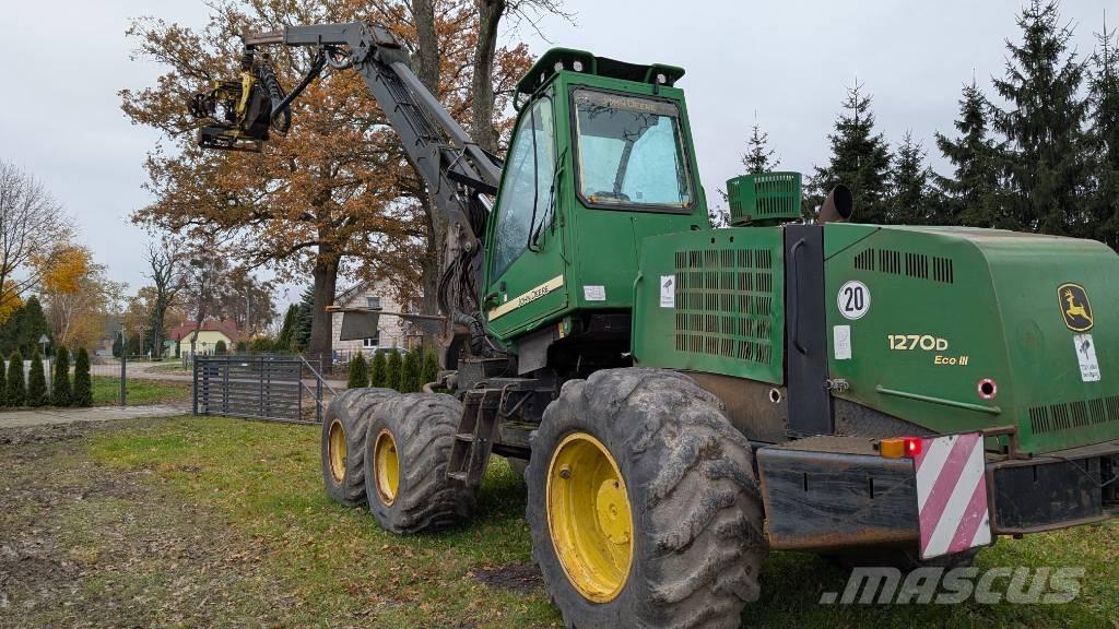 John Deere 1270 D Abatteuse