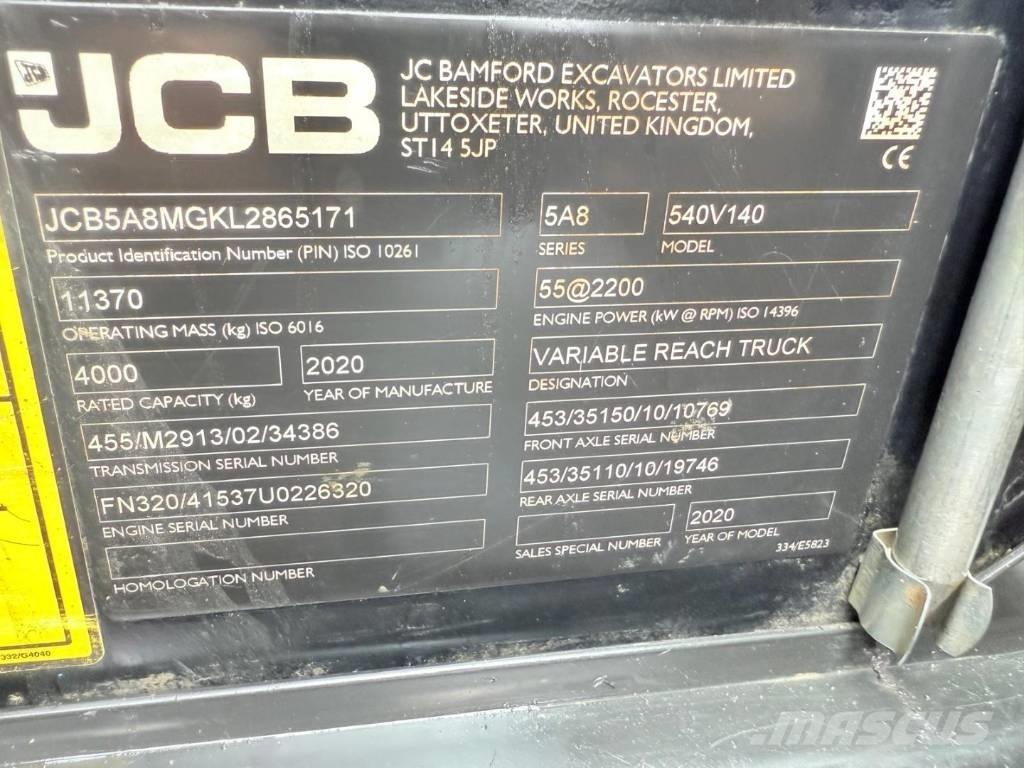 JCB 540-140 Chariot télescopique