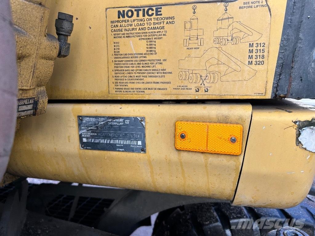 CAT M312 Chargeuse sur pneus