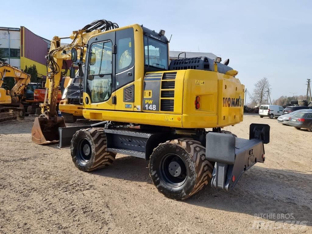 Komatsu PW 148-8 Pelle sur pneus