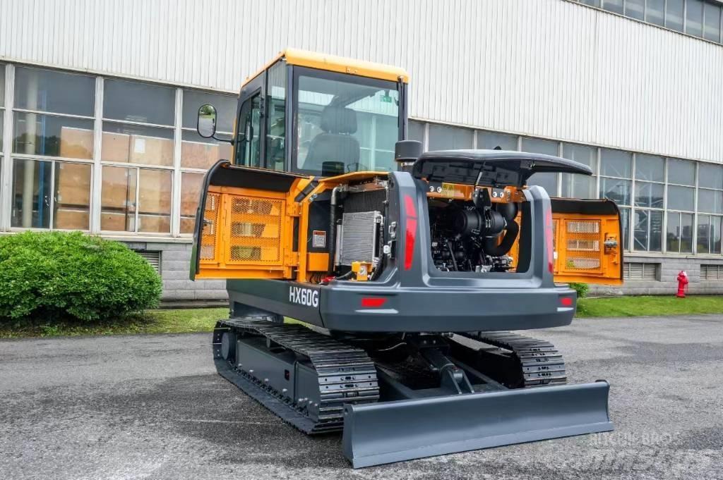 Hyundai HX 60 Pelle sur pneus