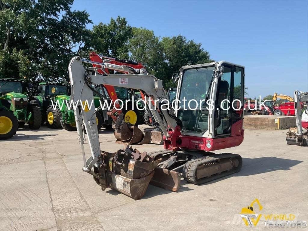 Takeuchi TB 230 Mini pelle < 7t