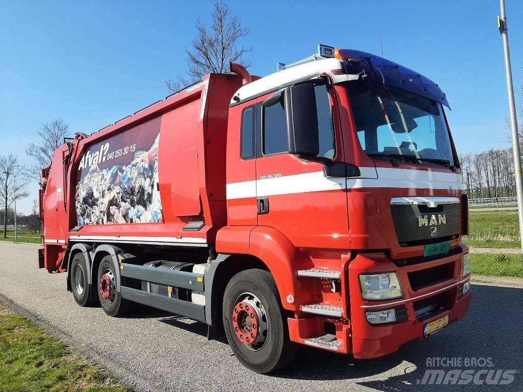 MAN tga 26.320 Camion poubelle
