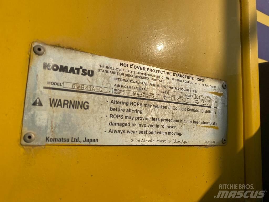 Komatsu WA 320-5 Chargeuse sur pneus