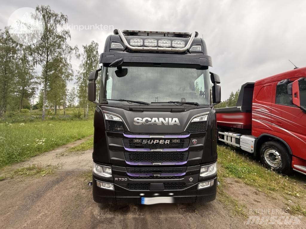 Scania R 730 EKIPAGE Camion benne