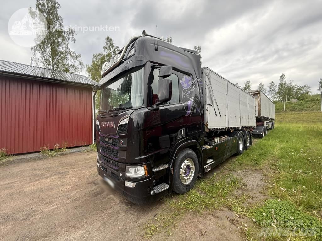 Scania R 730 EKIPAGE Camion benne