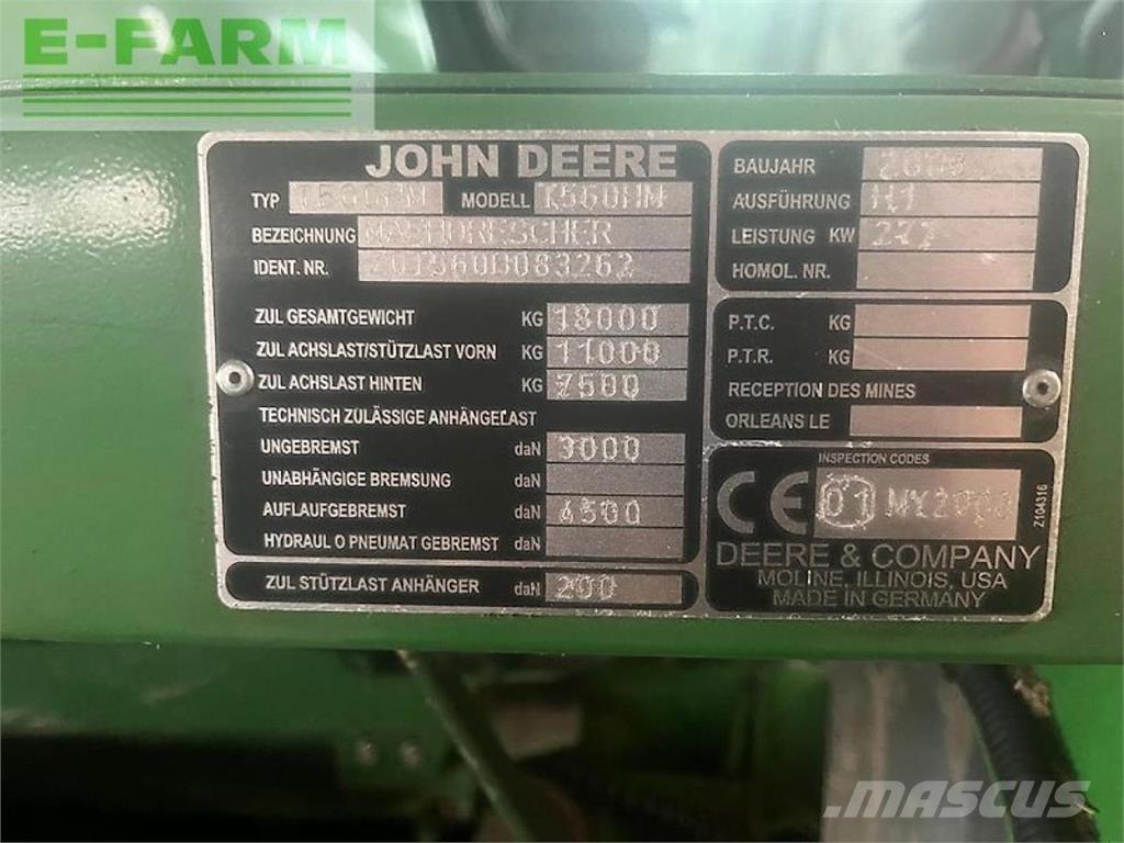 John Deere t560 hm Moissonneuse batteuse