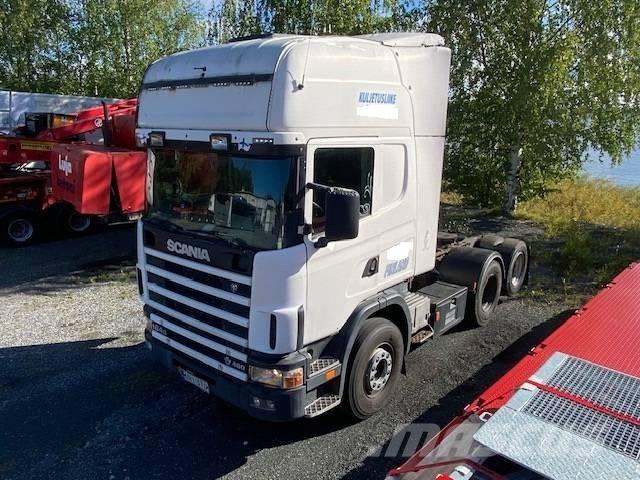 Scania R 164, 6x2 Tracteur routier
