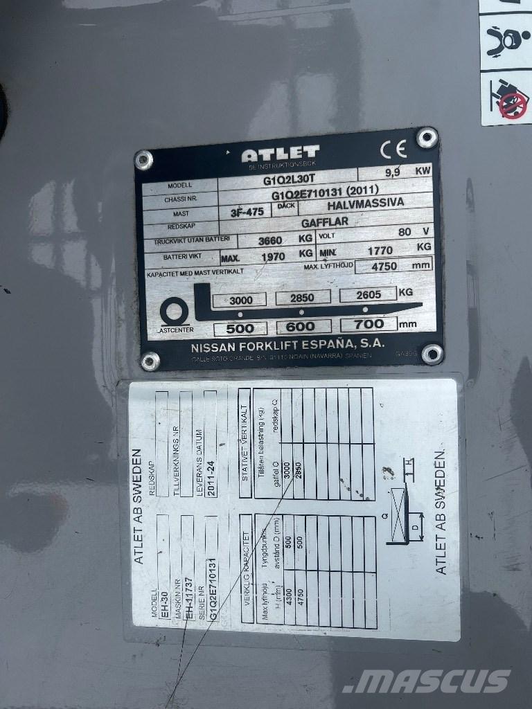 Atlet L30T Chariots élévateurs électriques