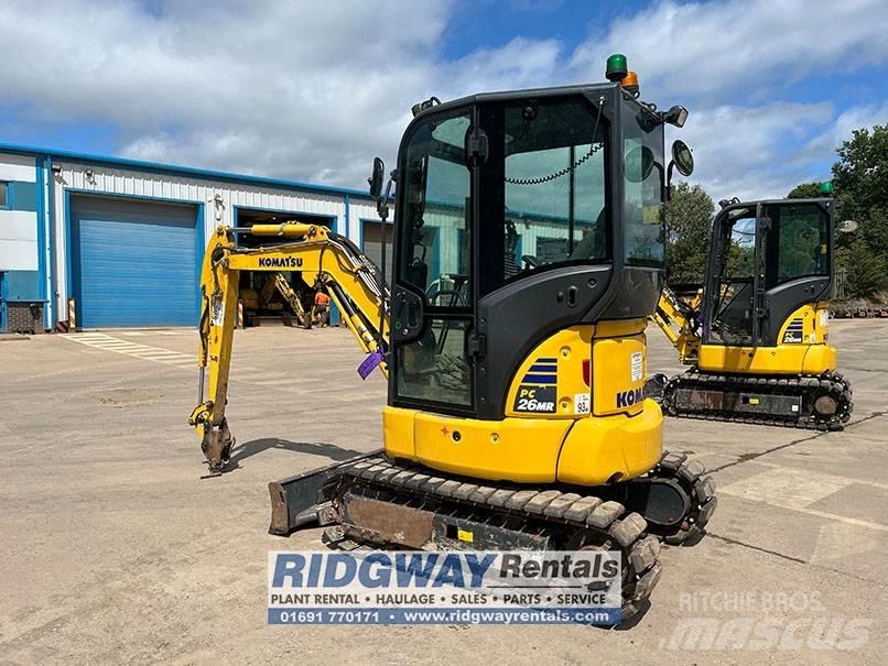 Komatsu PC 26 MR Mini pelle < 7t