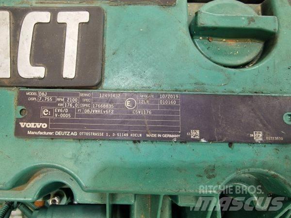 Volvo D8J Moteur