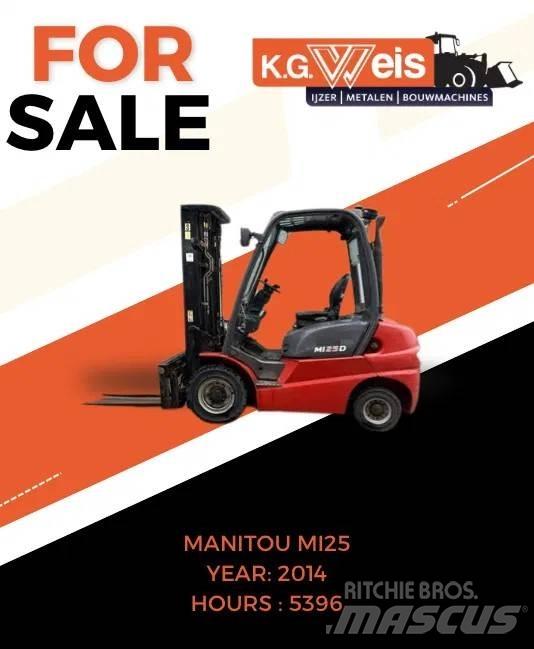 Manitou MI25 Chariots diesel