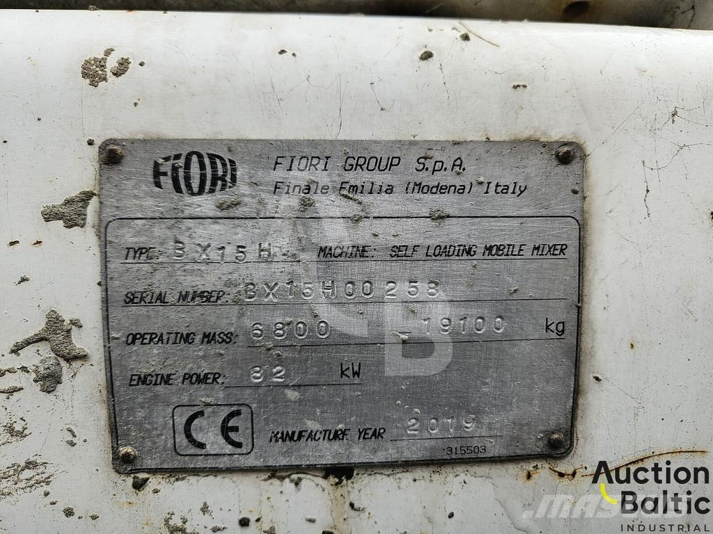 Fiori BX15H Camion malaxeur