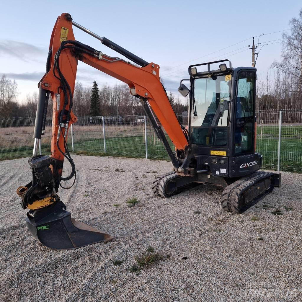 Doosan DX 35 Z Mini pelle < 7t