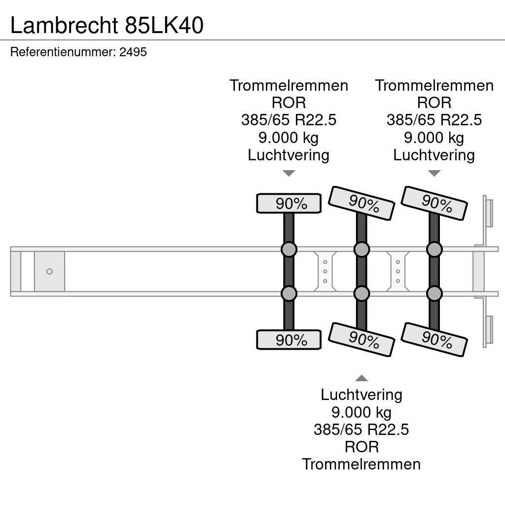  Lambrecht 85LK40 Semi remorque citerne