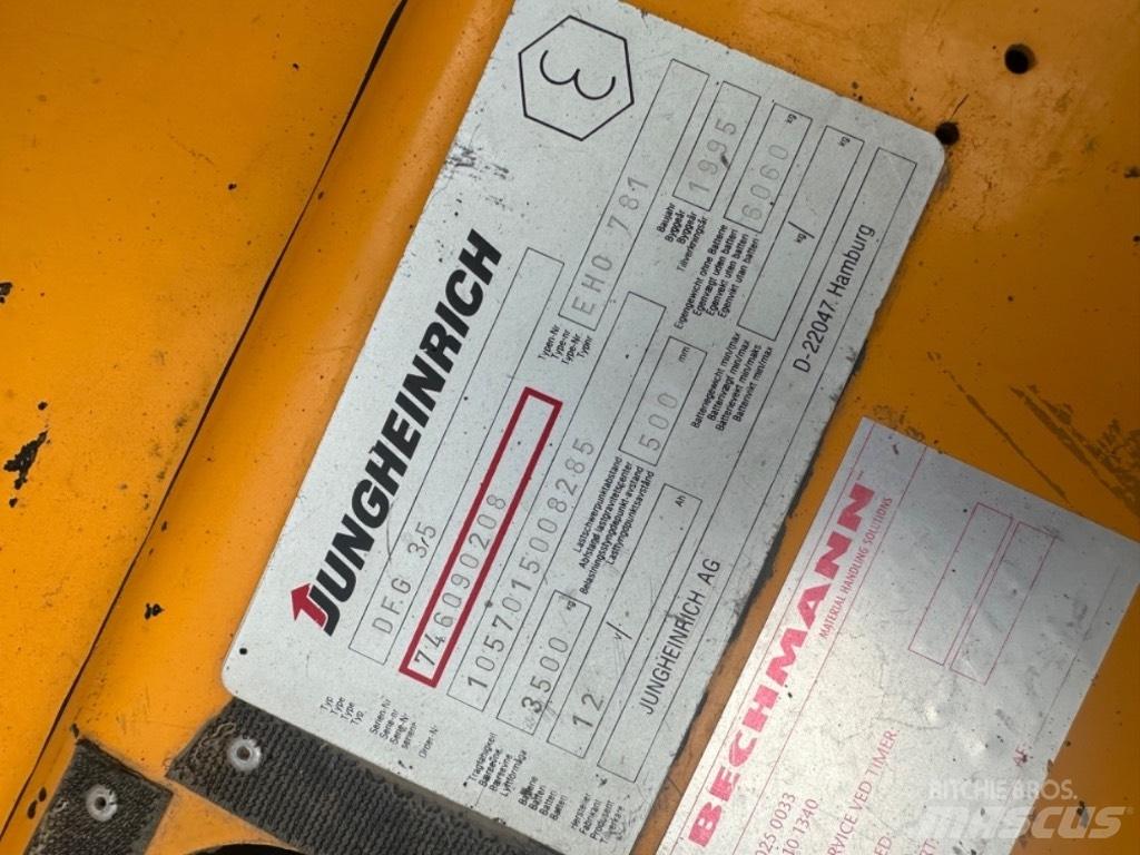 Jungheinrich EFD35 Chariots diesel