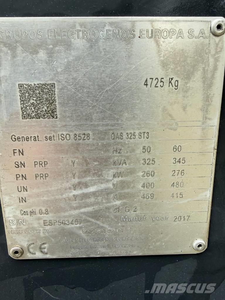 Atlas Copco QAS 325 Générateurs diesel