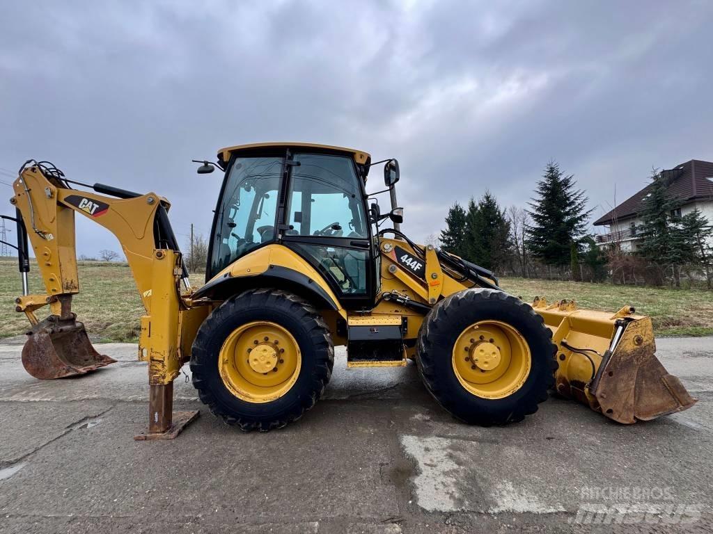 CAT 444F, JOYSTICK Tractopelle