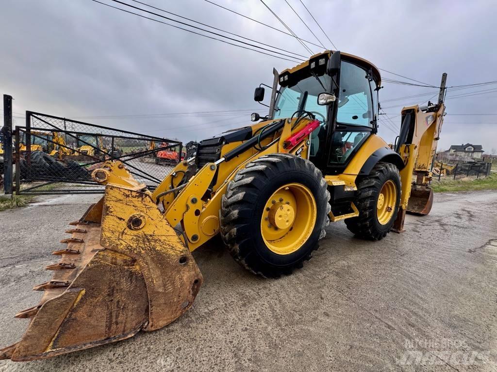CAT 444F, JOYSTICK Tractopelle