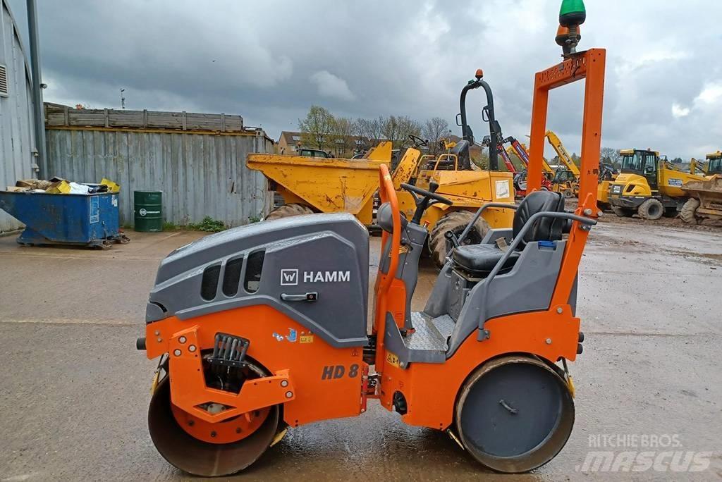 Hamm HD 8 VV Rouleaux tandem