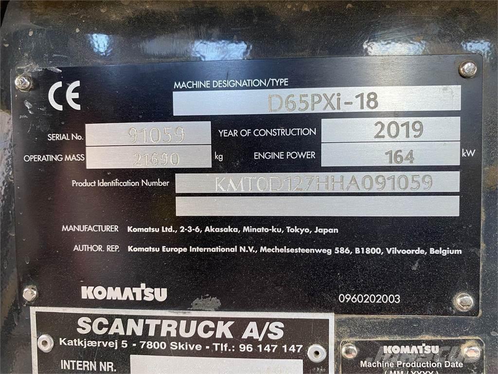 Komatsu D65PXI-18 Bouteurs sur chenilles