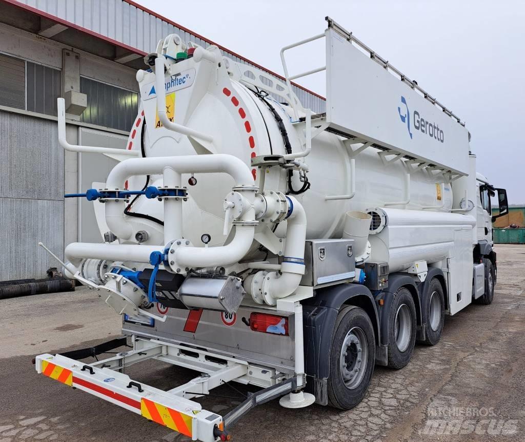 Amphitec Vortex 9000 Camion aspirateur, Hydrocureur