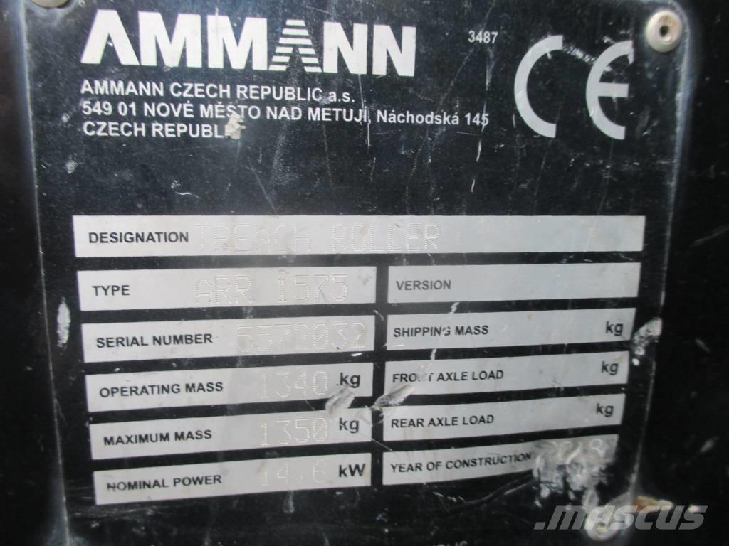 Ammann ARR 1575 Rouleaux tandem
