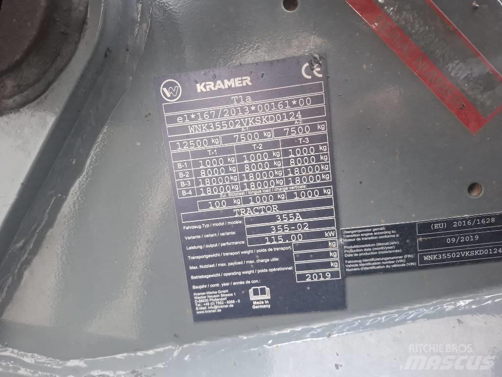 Kramer 8155 Chargeuse sur pneus