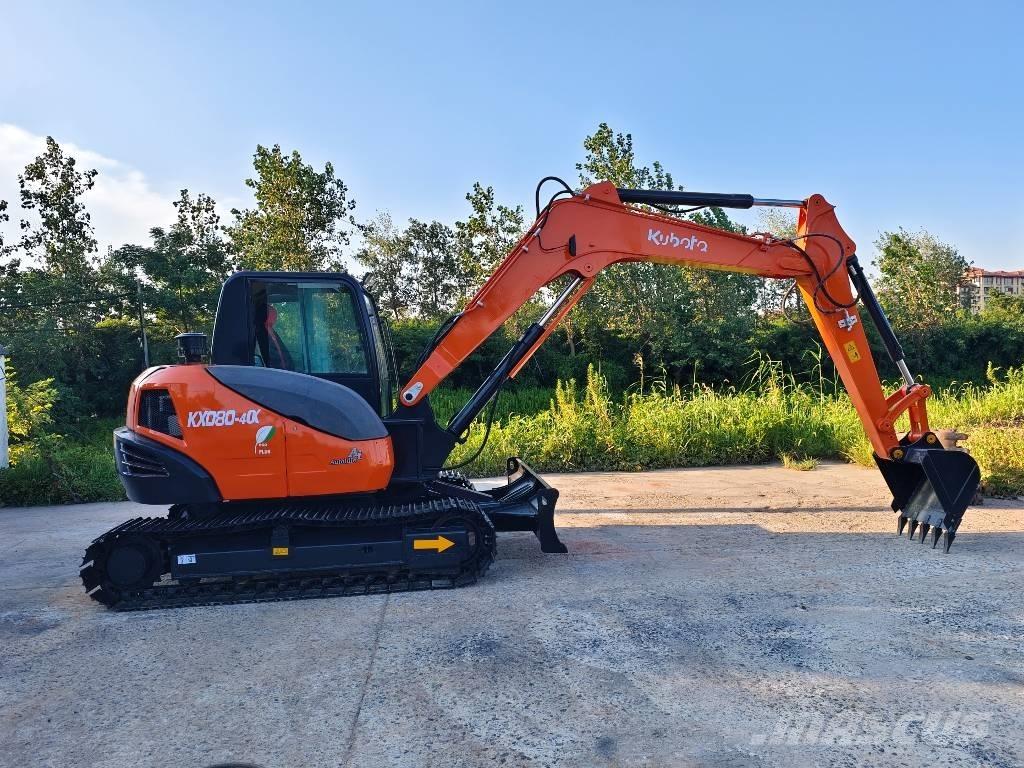 Kubota KX 080-4 CX Mini pelle 7t-12t
