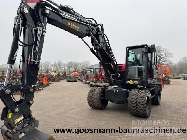 Yanmar B 110 W Pelle sur pneus