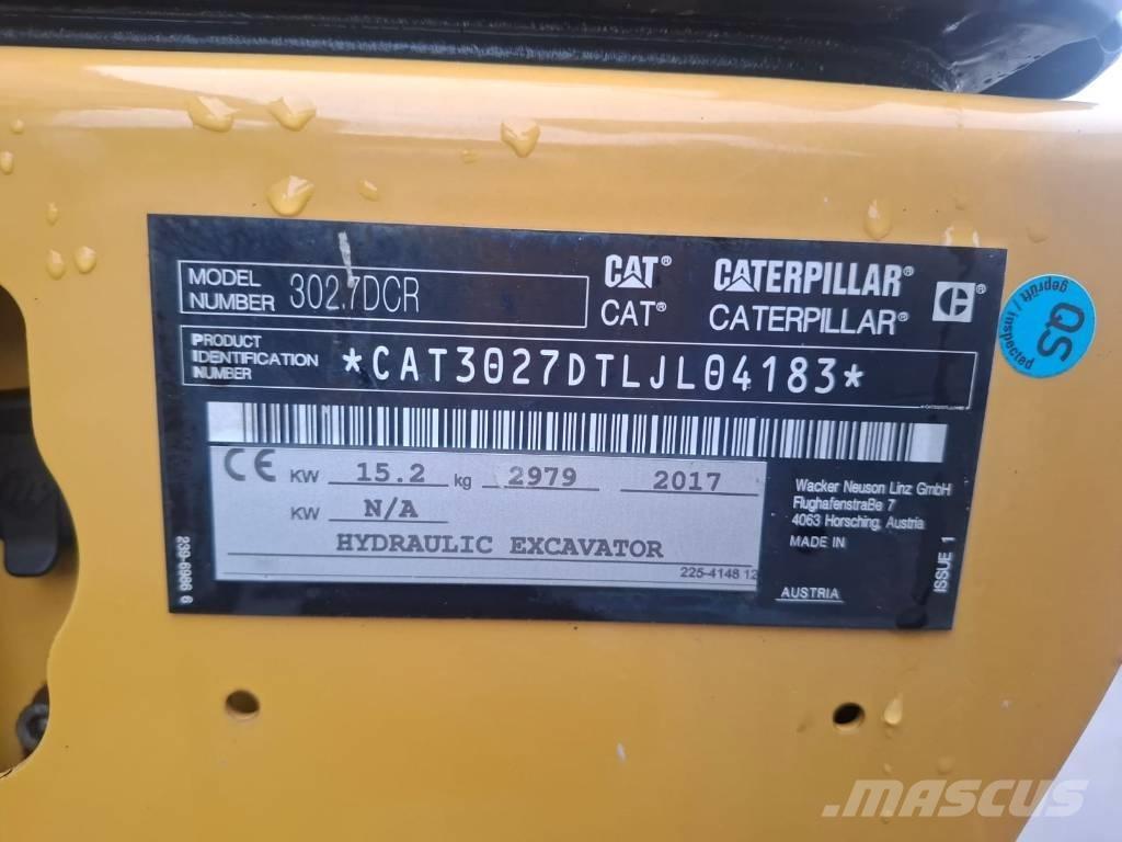 CAT 302.7 D CR Mini pelle < 7t
