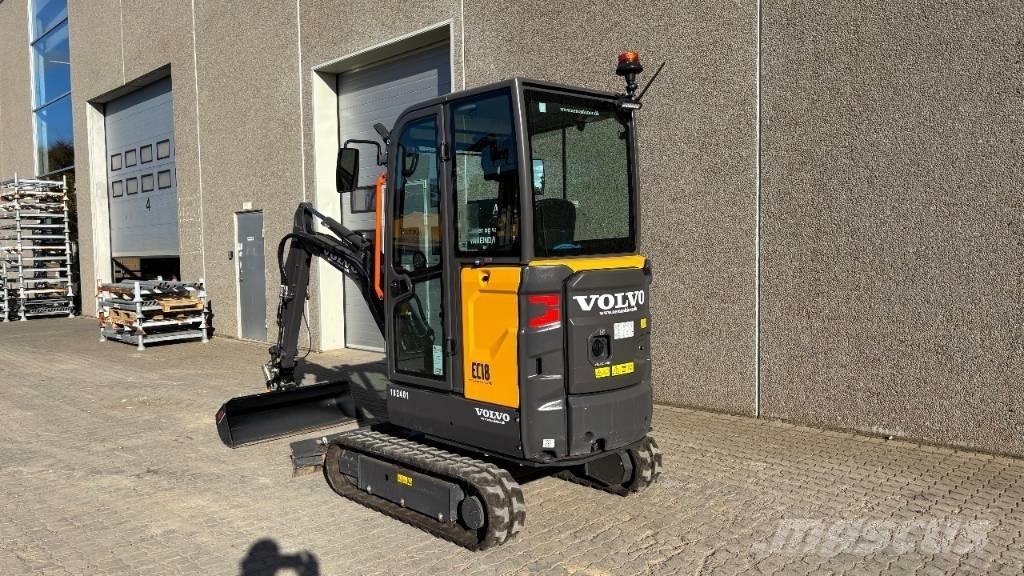 Volvo EC 18 Electric Mini pelle < 7t