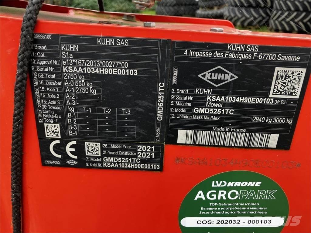 Kuhn GMD5251TC Faucheuse