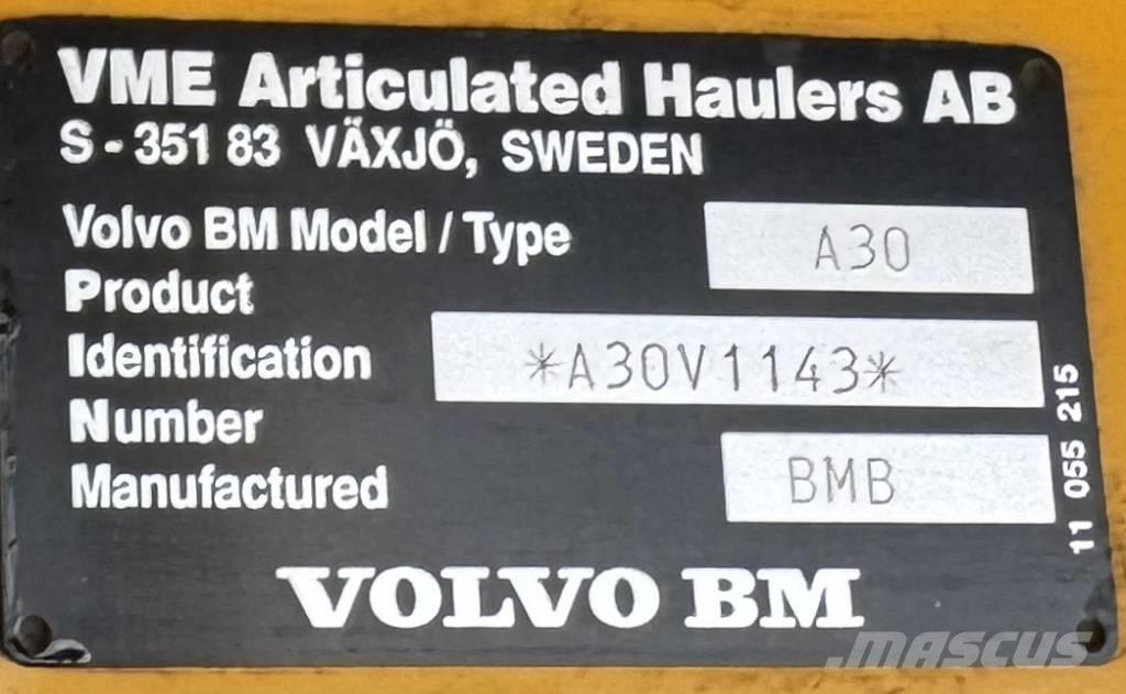 Volvo A 30 Tombereau articulé