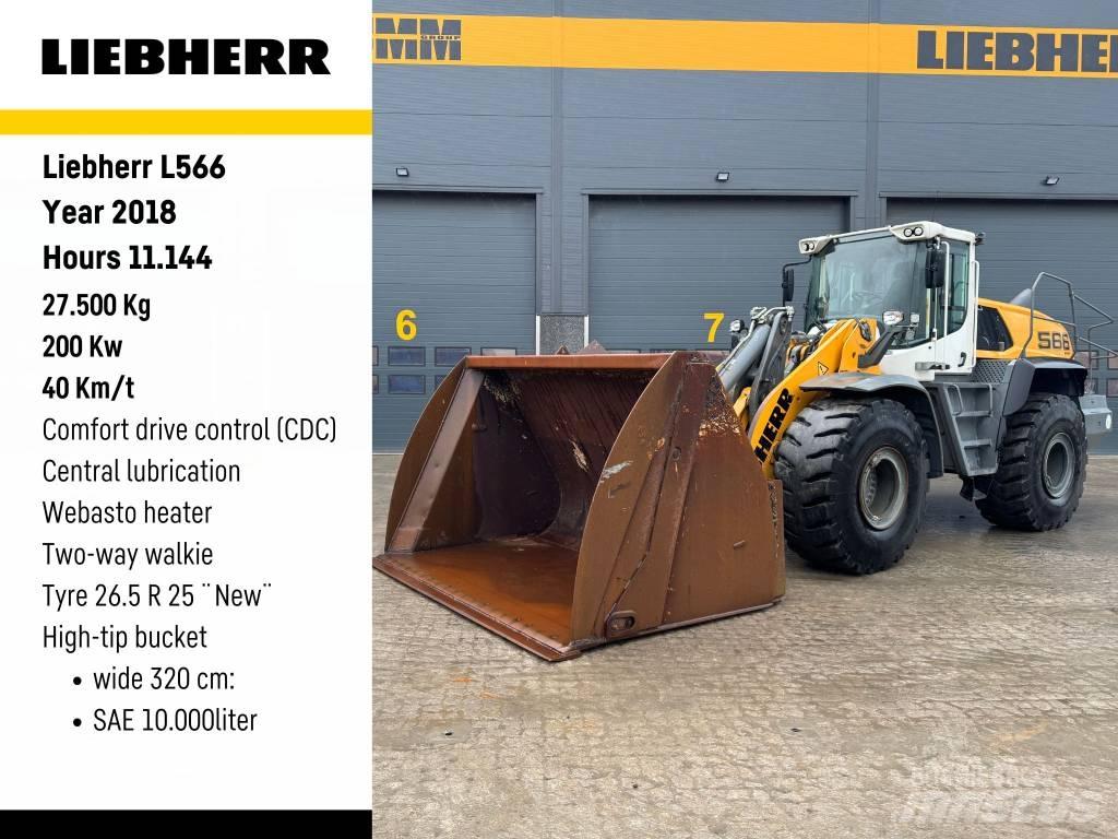 Liebherr L 566 Chargeuse sur pneus