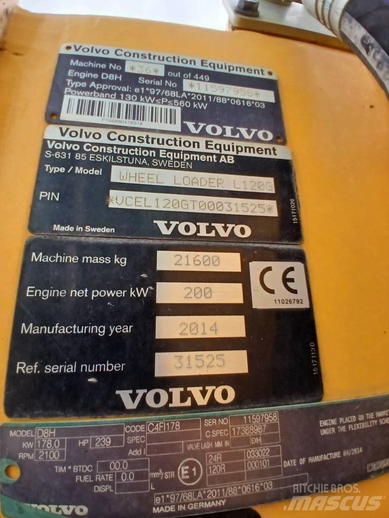 Volvo L 120 G Chargeuse sur pneus