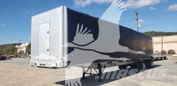 Benson 524 ALUM FLAT Semi remorque à rideaux coulissants (PLSC)