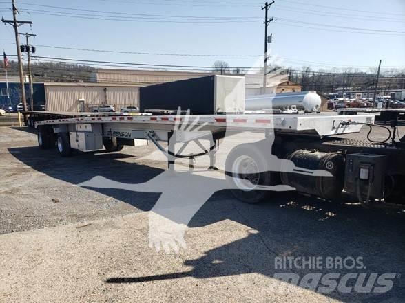 Benson ALUM FLATBED Semi remorque plateau ridelle