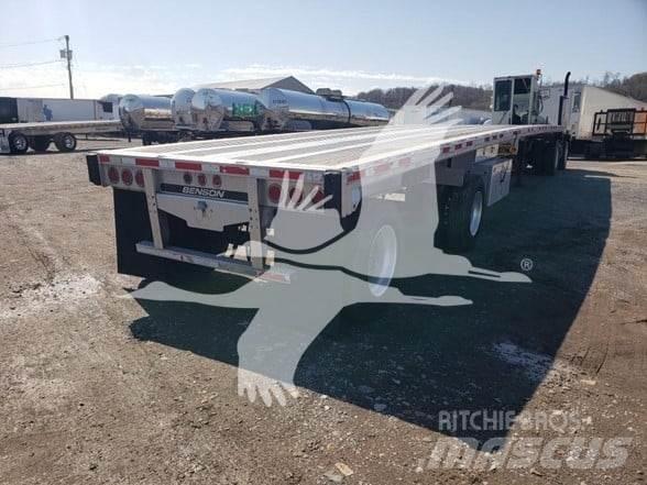 Benson ALUM FLATBED Semi remorque plateau ridelle