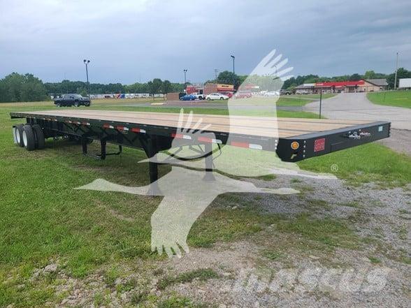 Fruehauf STEEL FLAT Semi remorque plateau ridelle