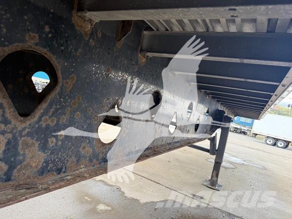 Manac 48' COMBO FLATBED Semi remorque plateau ridelle