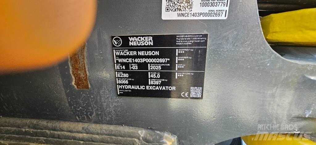Wacker Neuson EZ 80 Mini pelle 7t-12t