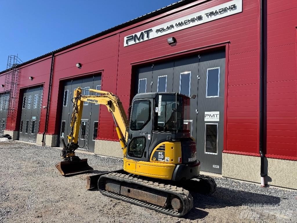 Komatsu PC 50 Mini pelle < 7t