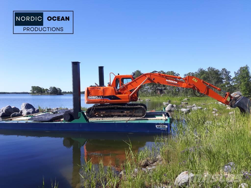 Nop  10DL Barge Bateaux de travail, barges et pontons