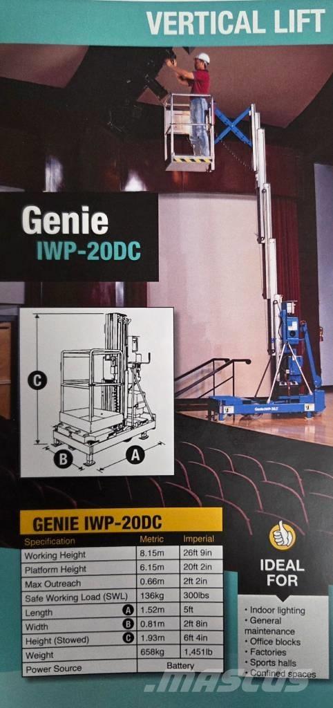 Genie IWP 20 S Mât vertical