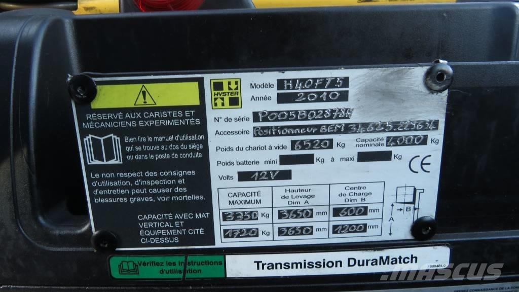 Hyster H4.0FT5 Chariots GPL