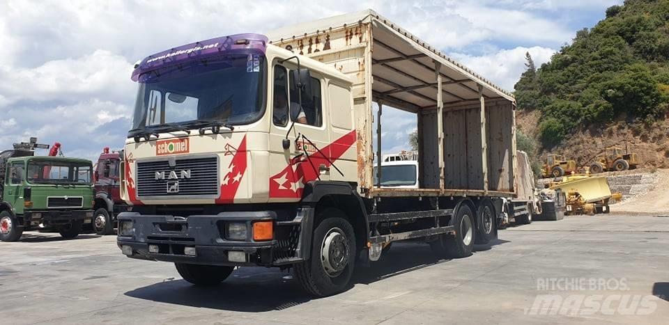 MAN 26.422 Camion à rideaux coulissants (PLSC)