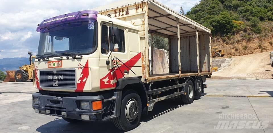 MAN 26.422 Camion à rideaux coulissants (PLSC)