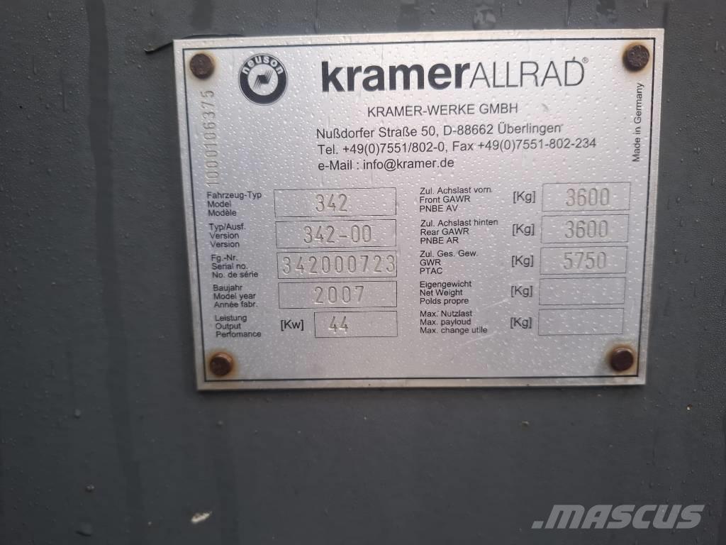 Kramer 380 Chargeuse sur pneus