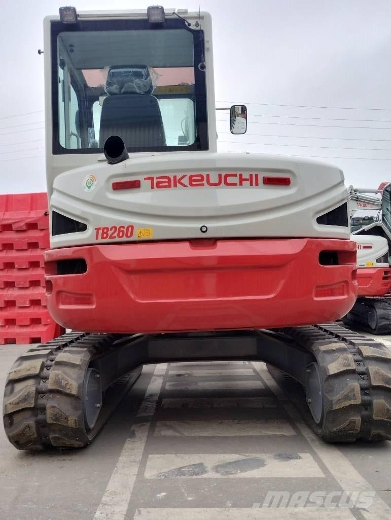 Takeuchi TB 260 Mini pelle < 7t